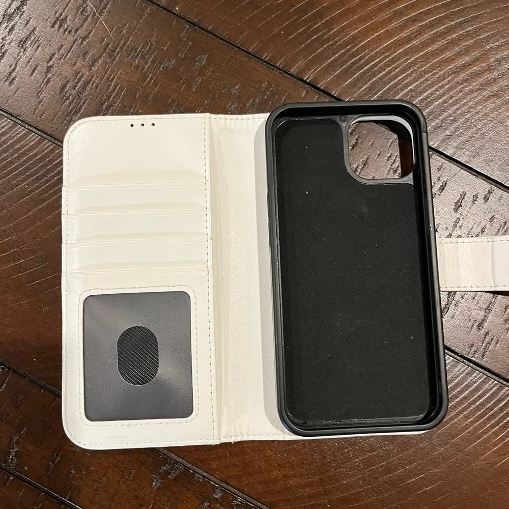 LUMARKE iPhone 13 Wallet Case - Detachable Flip Folio Cover